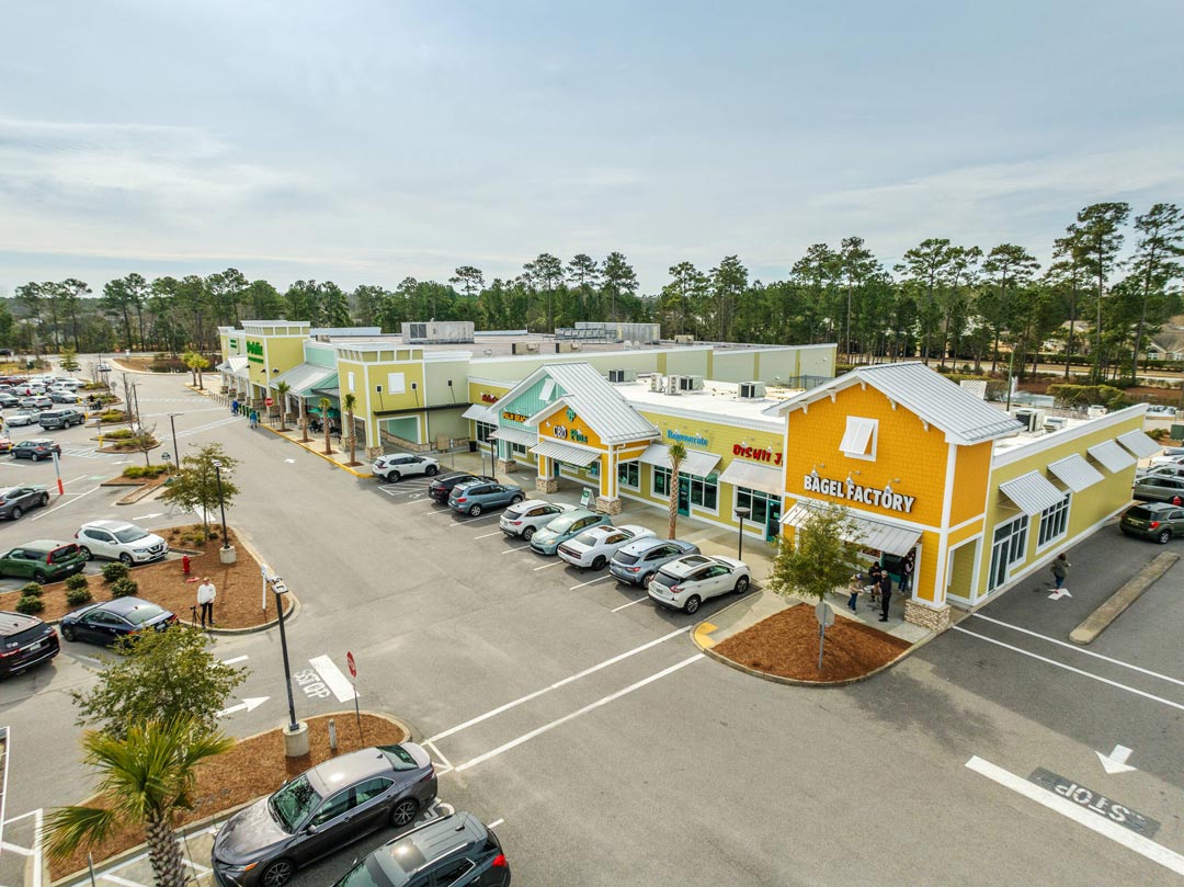 Photo of shopping center