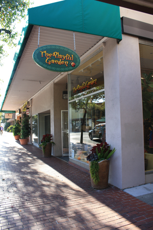 Exterior of store